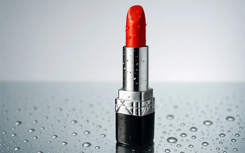 نمونه عکس محصول زیبایی با تکنیک قطره آب