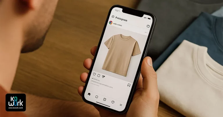 تصویری از یک محصول با نورپردازی حرفه‌ای که به سبک اینستاگرام عکاسی شده، با تاکید بر ترکیب‌بندی جذاب و پس‌زمینه مناسب برای جلب توجه کاربران و افزایش فروش