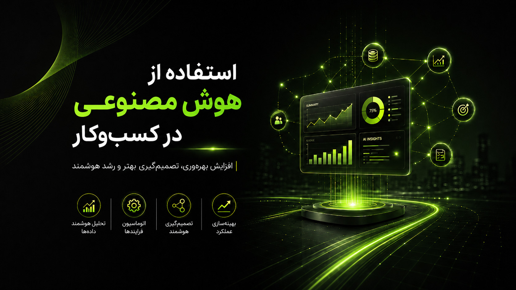 استفاده از هوش مصنوعی در کسب و کار