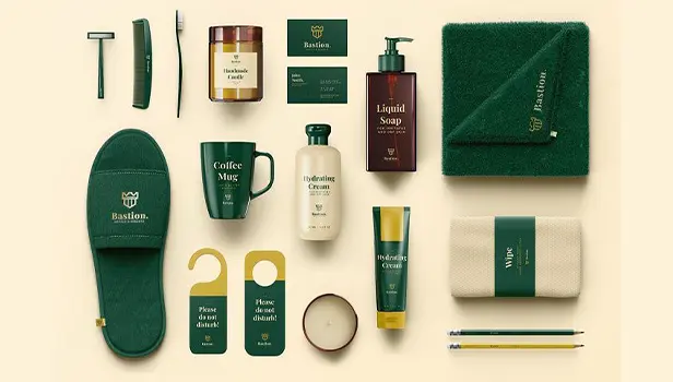 تصویر مرتبط با خدمات طراحی هویت بصری شامل طراحی لوگو، پالت رنگی، تایپوگرافی، اقلام سازمانی، قالب‌های شبکه اجتماعی، بسته‌بندی و گایدلاین برند